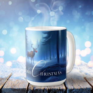 Aardig bewerkbaar winterwonderland Kerstmis Koffiemok