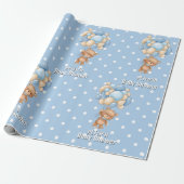 Aardig cadeau voor een babyshower! cadeaupapier (Uitgerold)