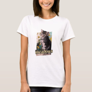 Aardig Kitten Laten we een Wandeling maken in de W T-shirt