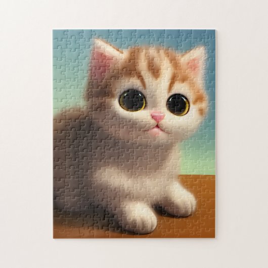Aardig Kitten Legpuzzel (Verticaal)