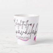 Aardig Onbeschikbaar Latte Mok (Voorkant)
