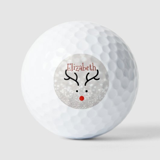 Aardig Rendiergezicht, Bokeh Golfballen (Voorkant)