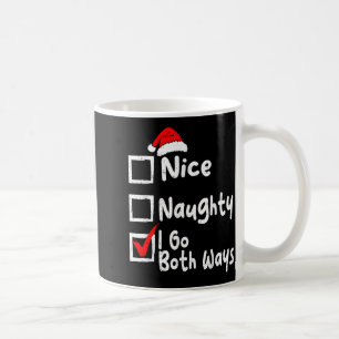 Aardig Stout Ik Ga Beide Kanten Op Grappige Kerst Koffiemok