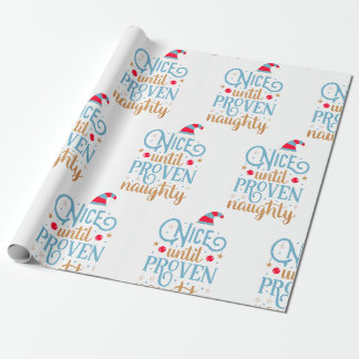 Aardig Totdat Het Ondeugende Is Bewezen Cadeaupapier