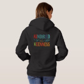 aardig van aard hoodie (Achterkant volledig)