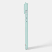 Aardige Alpaca Gezicht iPhone Hoesje (Linkerkant)