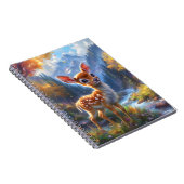 Aardige babyherten in een betoverd bos notitieboek (Rechterzijde)