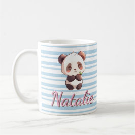 Aardige Babypanda Aangepaste Naam Koffiemok