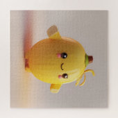 Aardige Banaan Baby Legpuzzel (Horizontaal)