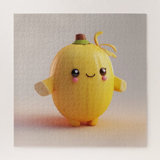 Aardige Banaan Baby Legpuzzel (Verticaal)
