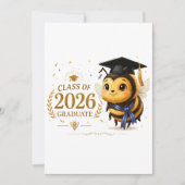 Aardige Bij Afgestudeerde Klas van 2026. Kaart (Voorkant)