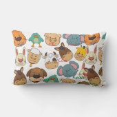 Aardige boerderij varken konijnen koeien kinderen kussen (Achterkant)