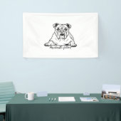 Aardige Bulldog Spandoek (Beurs)