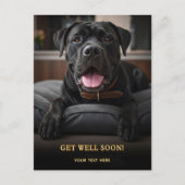 Aardige Cane Corso Beterschap Briefkaart (Voorkant)
