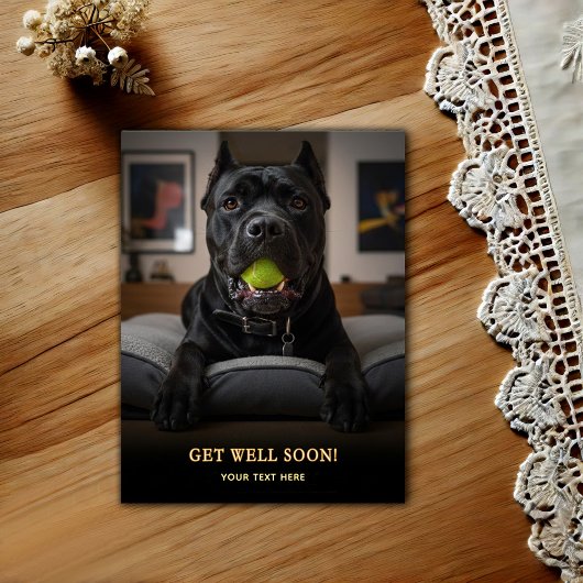 Aardige Cane Corso Beterschap Briefkaart