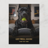 Aardige Cane Corso Beterschap Briefkaart (Voorkant)