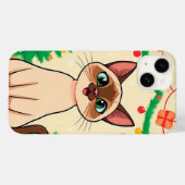 Aardige cartoon kat Case-Mate iPhone case (Achterkant (horizontaal))