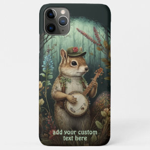 Aardige Chipmunk Banjo Wildflower Cottagecore Aang Case-Mate iPhone Case