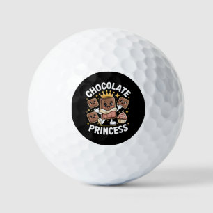 Aardige Chocolade Koninklijke Zoete Kawaii Dessert Golfballen