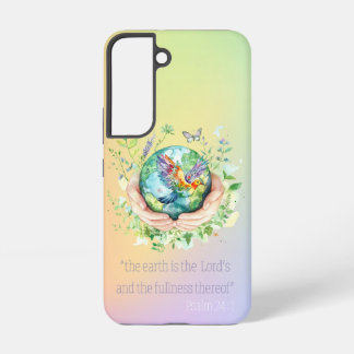 Aardige Christelijke Regenboog Handen Bloemige Aar Samsung Galaxy Hoesje