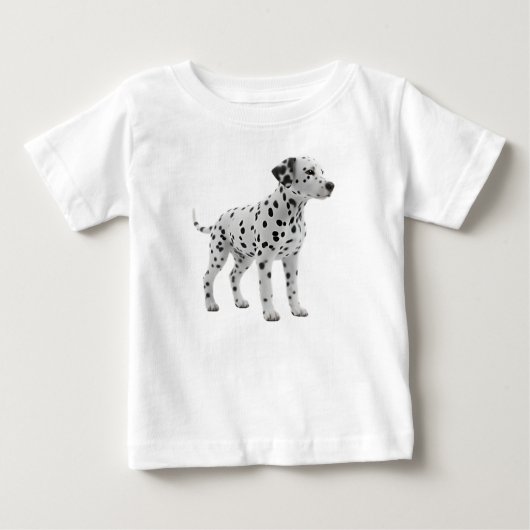 Aardige Dalmatiër Puppy Alleenstaand (Voorkant)
