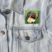 AARDIGE EGEL VIERKANTE BUTTON 5,1 CM (In situ)