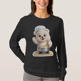 Aardige en Schattige Teddybeer Ontwerp T-shirt