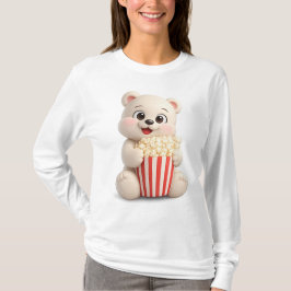 Aardige en Schattige Teddybeer Ontwerp T-shirt
