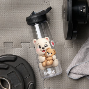 Aardige en Schattige Teddybeer Ontwerp Waterfles