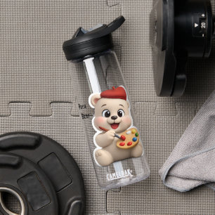 Aardige en Schattige Teddybeer Ontwerp Waterfles