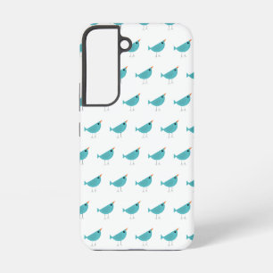 Aardige Fantasievolle Vogel Natuur Kunst Samsung Galaxy Hoesje