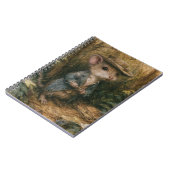 Aardige Fantasy Muis Notitieboek (Linkerzijde)