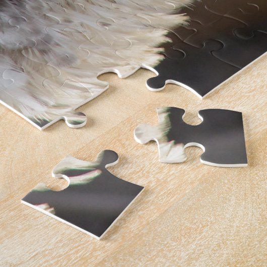 Aardige Frizzle Haan Legpuzzel (Zijkant)