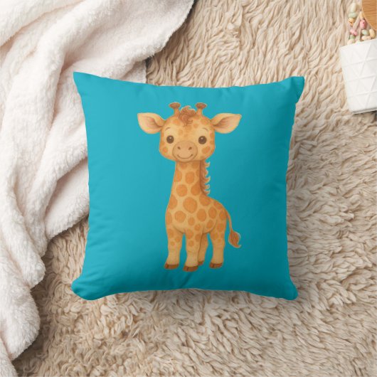 "Aardige Giraffe"   Kussen (Deken)