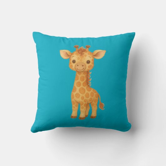 "Aardige Giraffe"   Kussen (Achterkant)