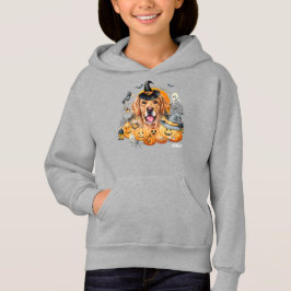 Aardige Gouden Retriever Halloween Hond Op Maat