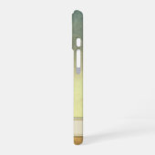 Aardige Groene Leguaan Personaliseerbaar iPhone 16 Hoesje (Linkerkant)