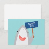 Aardige Haaiensoorten Bedankkaart (Voorkant / Achterkant)