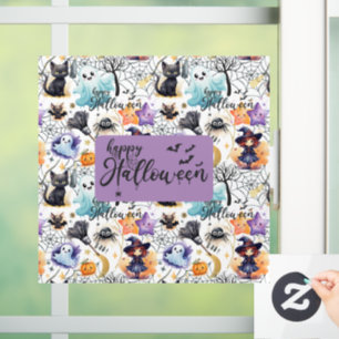 Aardige Halloween Raam Sticker