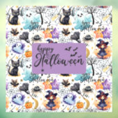 Aardige Halloween Raam Sticker (Vel 3)