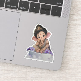 Aardige Heer Ganesha Esthetische Vinyl Sticker 