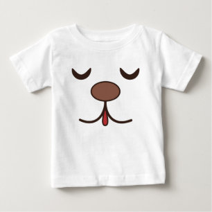 Aardige honden gezicht wit