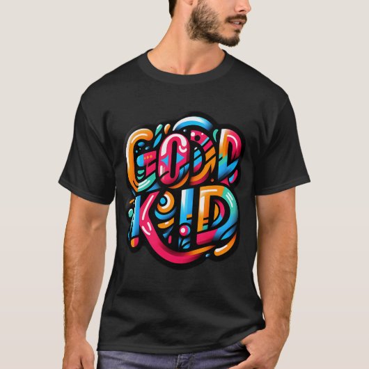 aardige jongen t-shirt (Voorkant)