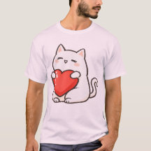 Aardige Kat Houdt van Hart