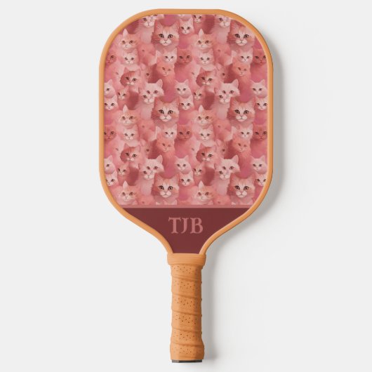 Aardige Kat Pickleball Paddle (Voorkant)