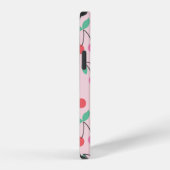 Aardige kersen naadloos patroonontwerp. Vintage il iPhone Hoesje (Rechterkant)
