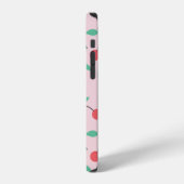 Aardige kersen naadloos patroonontwerp. Vintage il iPhone Hoesje (Linkerkant)