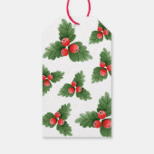 Aardige kerstman kerstpersoonlijk favoriet cadeaulabel (Achterkant)