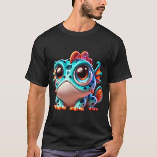 Aardige Kikvorsvis T-shirt (Voorkant)