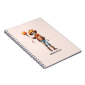 Aardige Kind Zombie - Schattig Halloween (3) Notitieboek (Rechterzijde)